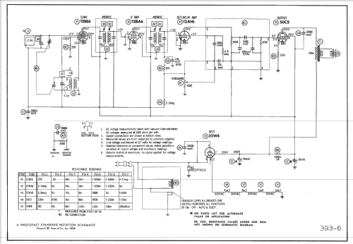 5578 Ch= 1.43500; Arvin, brand of (ID = 2565945) Radio