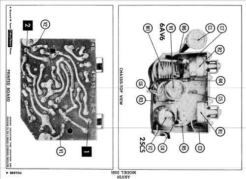 6091 Ch= 11.45900; Arvin, brand of (ID = 590362) Ton-Bild