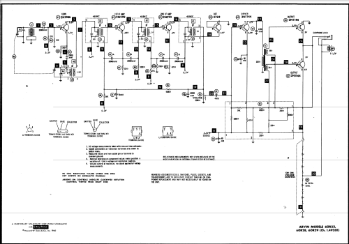 Six Transistor 60R23 ; Arvin, brand of (ID = 517876) Radio