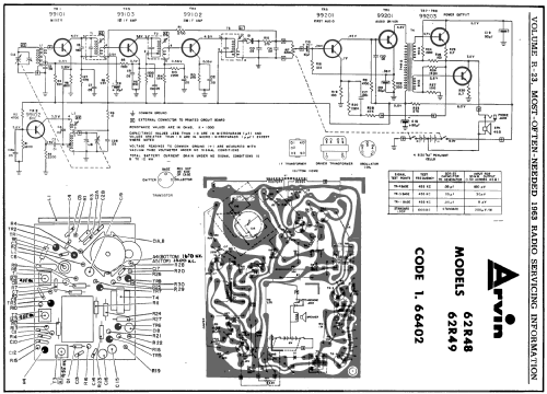 62R48 Ch= 1.66402; Arvin, brand of (ID = 168150) Radio