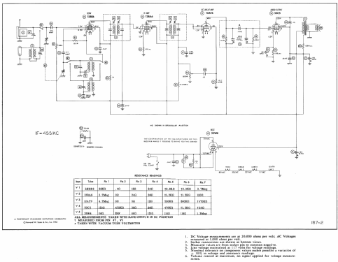 6555WT Ch= RE-327; Arvin, brand of (ID = 426829) Radio