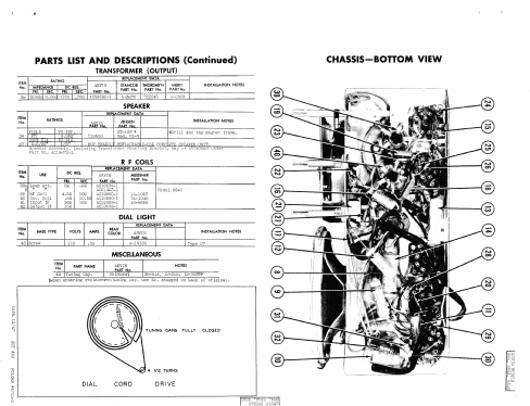 664 Ch= RE-206-1; Arvin, brand of (ID = 437981) Radio