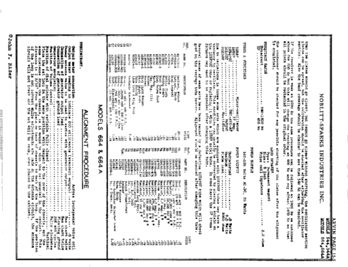 664 Ch= RE-206; Arvin, brand of (ID = 2122653) Radio