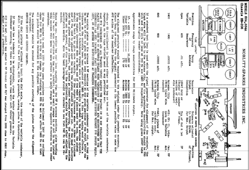 664A Ch= RE-206-1; Arvin, brand of (ID = 271357) Radio