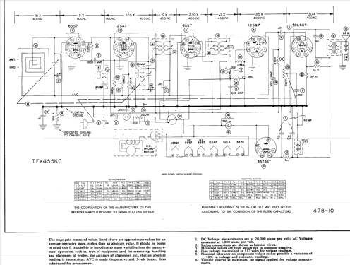 665 Ch= RE-229; Arvin, brand of (ID = 831218) Radio