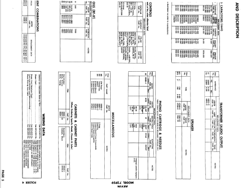 72P59 ; Arvin, brand of (ID = 551818) Radio