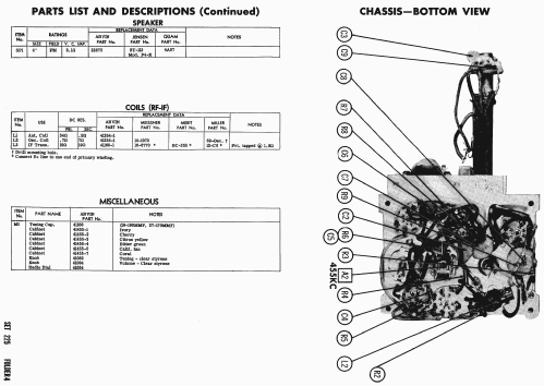 741T Ch= RE352; Arvin, brand of (ID = 426841) Radio