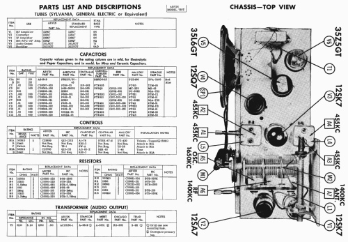 760T Ch= RE342; Arvin, brand of (ID = 426923) Radio