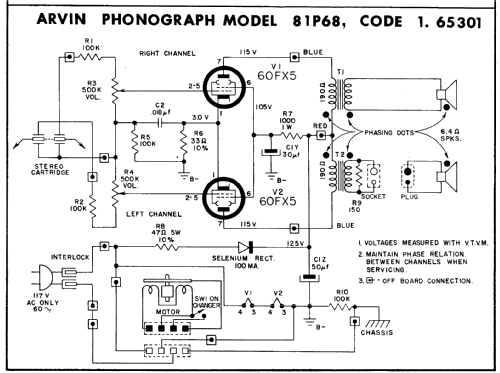 81P68 Ch= 1.65301; Arvin, brand of (ID = 153036) Ton-Bild