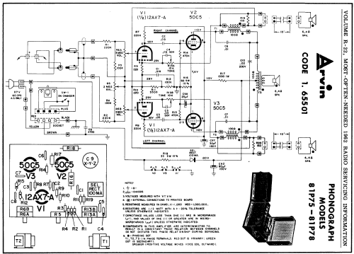 81P78 Ch= 1.65501; Arvin, brand of (ID = 153039) R-Player