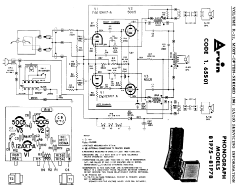 83P76 Ch= 1.65501; Arvin, brand of (ID = 450395) R-Player