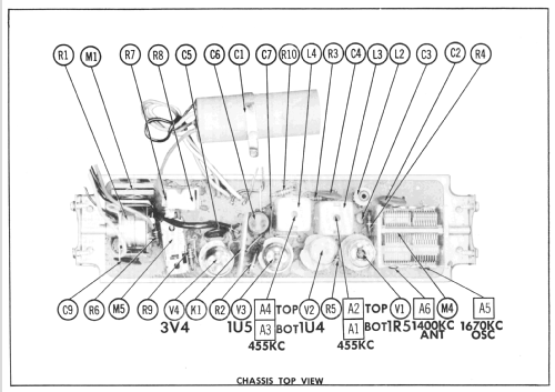 8573 Ch= 1.41100; Arvin, brand of (ID = 2575549) Radio