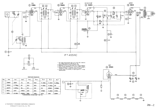 858T Ch= RE-374; Arvin, brand of (ID = 427164) Radio