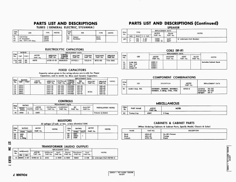 950T2 Ch= RE391 or 1.43400; Arvin, brand of (ID = 1494338) Radio