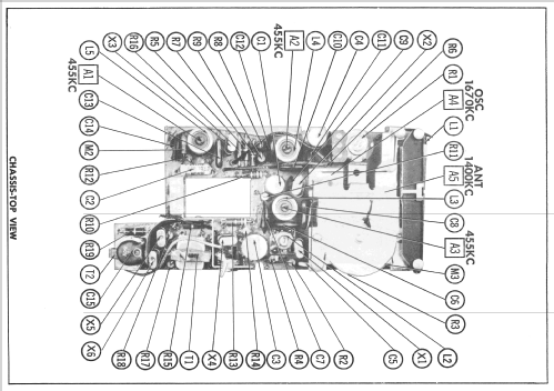 9577 Ch= 1.41700; Arvin, brand of (ID = 2461716) Radio