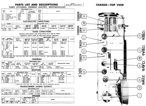 958T Ch= RE397; Arvin, brand of (ID = 427279) Radio