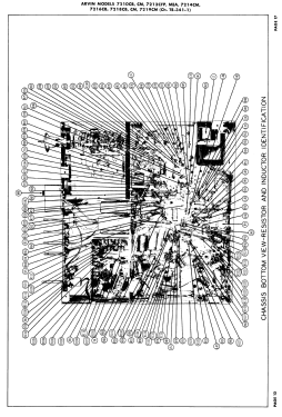 Normandie 7212CFP Ch= TE-341-1; Arvin, brand of (ID = 3119128) Television