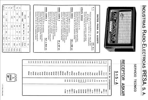 515-A; Askar, Ascar; Irún (ID = 768324) Radio