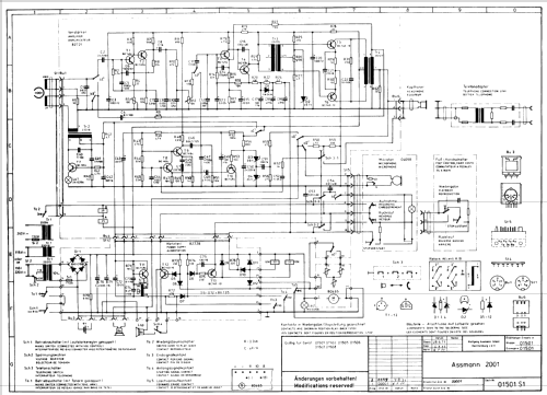 2001; Assmann, W., GmbH; (ID = 1227710) Sonido-V