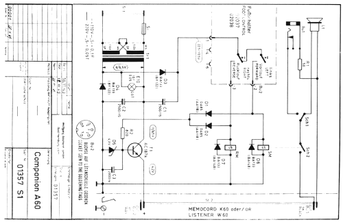 Companion A60; Assmann, W., GmbH; (ID = 1206132) Ampl/Mixer