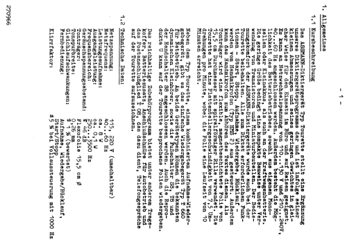 Tourette 01104; Assmann, W., GmbH; (ID = 1213831) R-Player