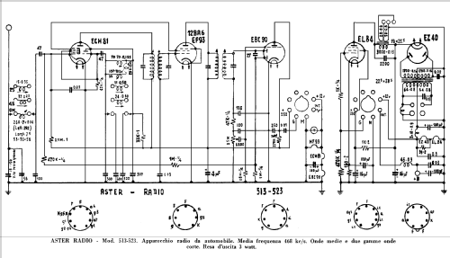 513; Aster Radio A.S.T.E. (ID = 761811) Car Radio