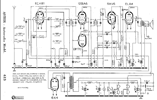 613; Aster Radio A.S.T.E. (ID = 947178) Car Radio