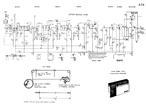 All Transistor Eight P14N; Astor brand, Radio (ID = 1685111) Radio