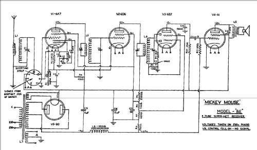 Mickey Mouse BE; Astor brand, Radio (ID = 1179192) Radio