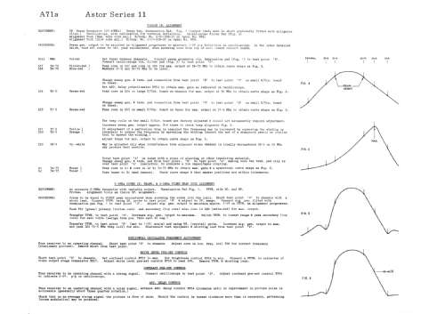 TD057 Ch= Series 11; Astor brand, Radio (ID = 2006262) Television