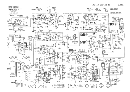 TD061 Ch= Series 11; Astor brand, Radio (ID = 2006244) Television