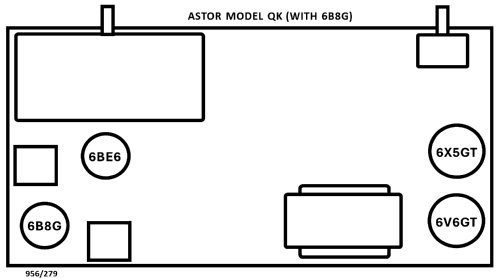 Mickey QK; Astor brand, Radio (ID = 3019708) Radio