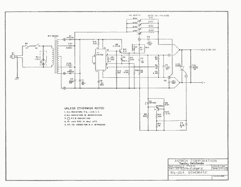 RS-35A ; Astron Corporation; (ID = 2727089) A-courant