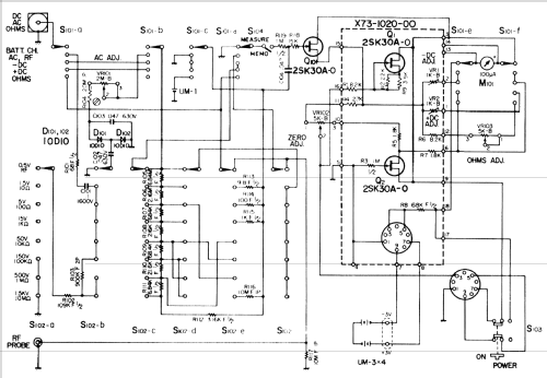 Fet Volt-Ohm Meter AI-801; Ataio Ingenieros, S. (ID = 924624) Equipment