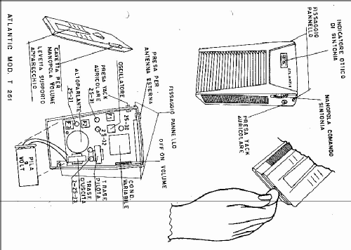 T261; Atlantic Radio; (ID = 948642) Radio