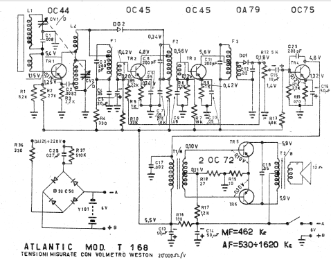 T168; Atlantic Radio; (ID = 645280) Radio