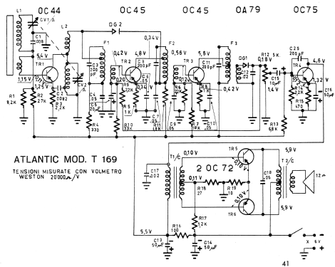 Trans-Atlantic T-169; Atlantic Radio; (ID = 722963) Radio