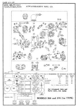 206; Atwater Kent Brand, (ID = 3035605) Radio