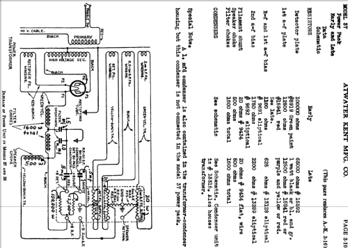 37 Power Pack early / late; Atwater Kent Mfg. Co (ID = 700184) Power-S