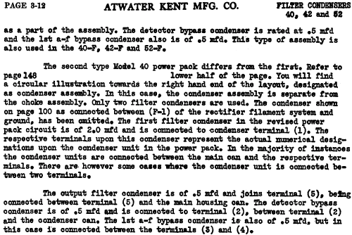 40F ; Atwater Kent Mfg. Co (ID = 700199) Radio