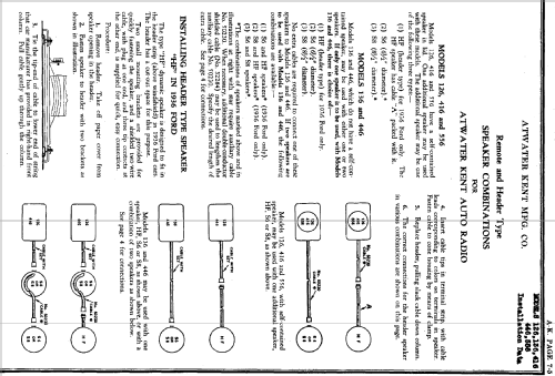 416; Atwater Kent Mfg. Co (ID = 696941) Car Radio