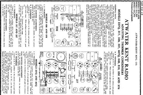 467Q; Atwater Kent Mfg. Co (ID = 697683) Radio