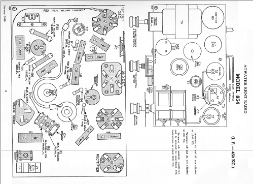 854 ; Atwater Kent Mfg. Co (ID = 2311320) Radio