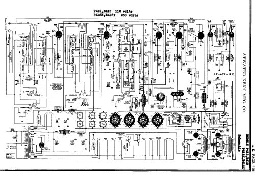 P412; Atwater Kent Mfg. Co (ID = 699523) Radio