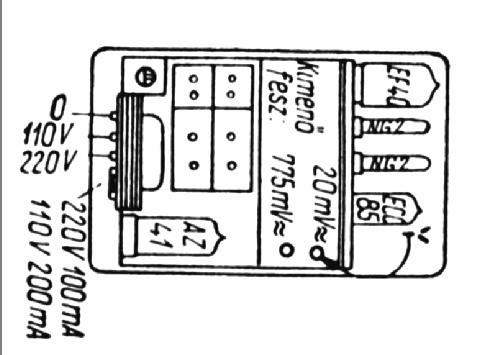 Pree Amplifier Fite F.E. 726; Rafilm Rádió és (ID = 1418788) Ampl/Mixer