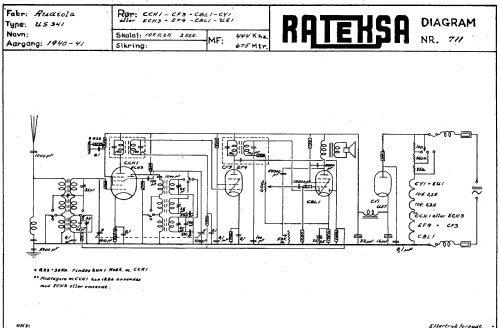 US341; Audiola, Nordisk (ID = 1852579) Radio