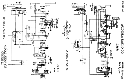 23-S-10 ; Audiola Radio Co.; (ID = 588652) Radio