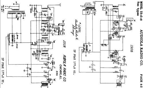 23-S-8 ; Audiola Radio Co.; (ID = 484447) Radio