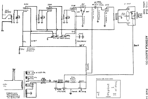 30-B ; Audiola Radio Co.; (ID = 484394) Radio