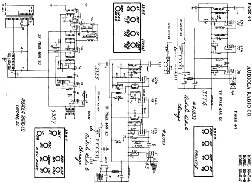 33-S-7 ; Audiola Radio Co.; (ID = 484427) Radio